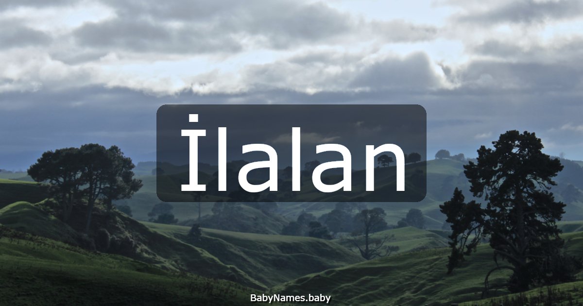 İlalan