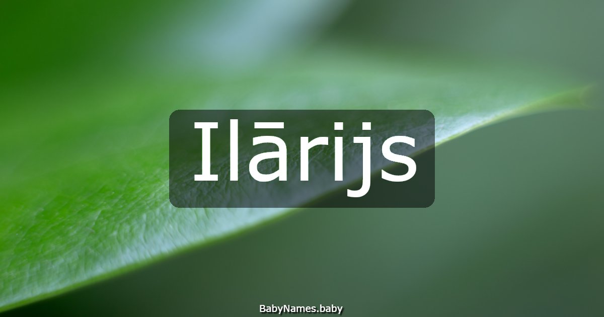 Ilārijs