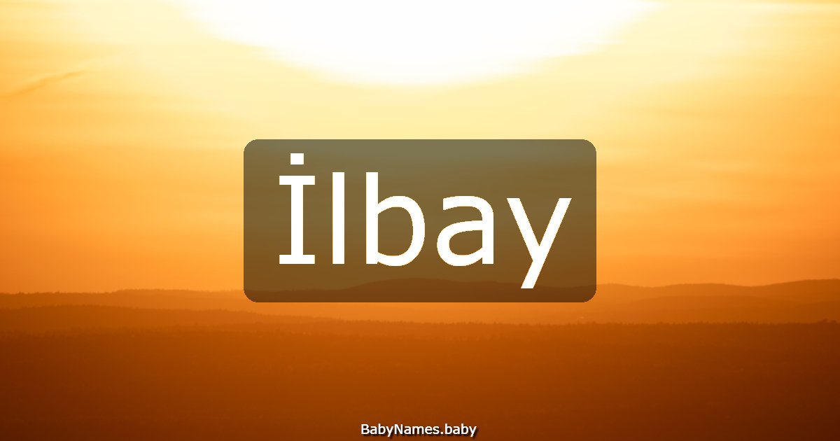 İlbay