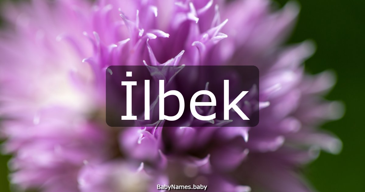 İlbek