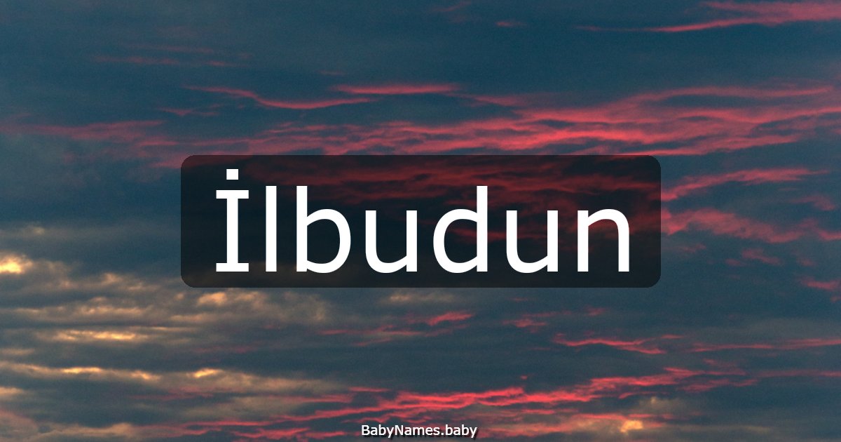 İlbudun
