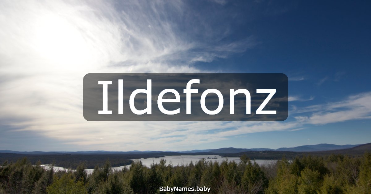 Ildefonz