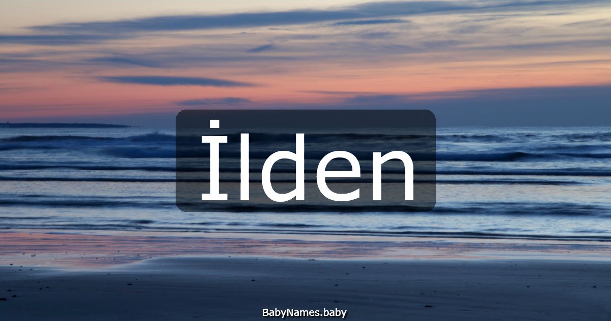 İlden