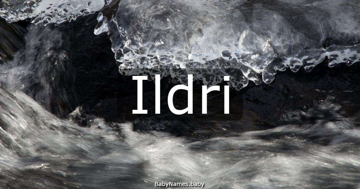Ildri