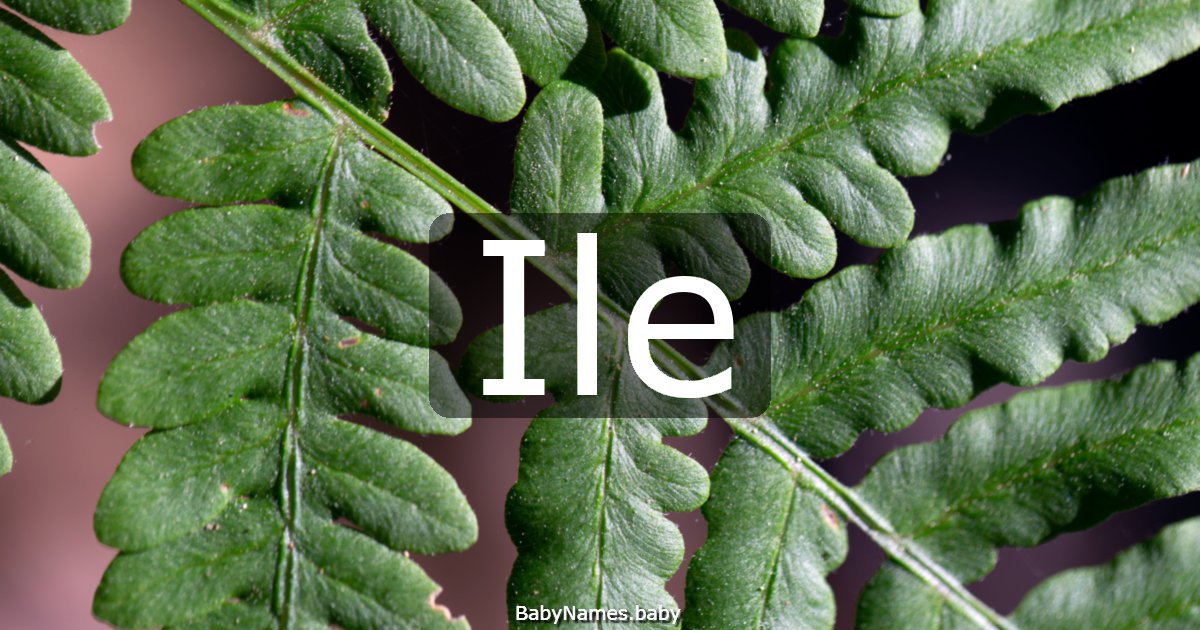 Ile
