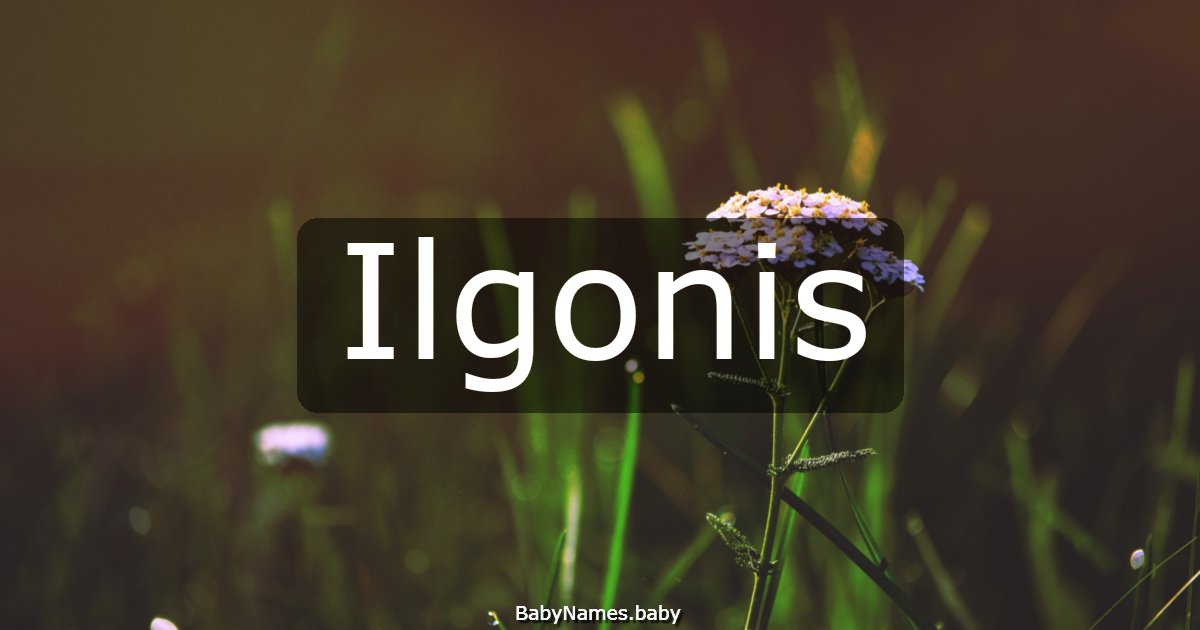 Ilgonis