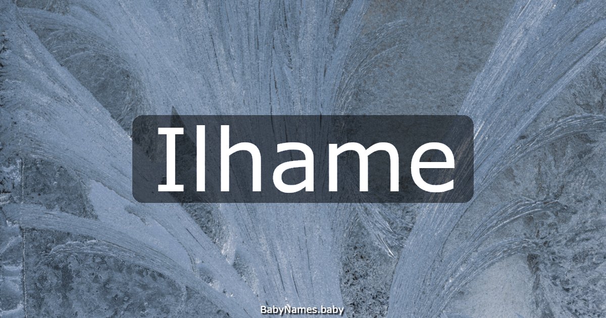 Ilhame