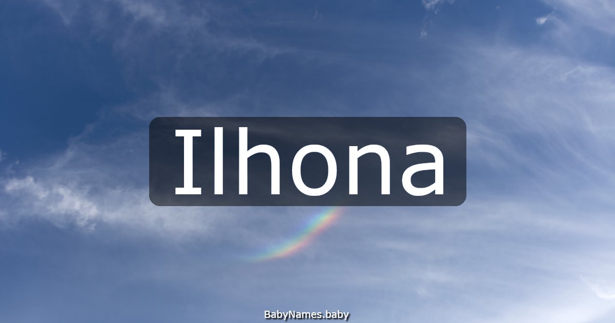 Ilhona