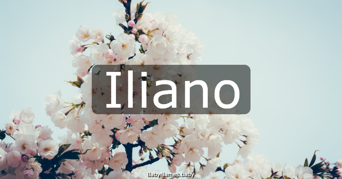 Iliano