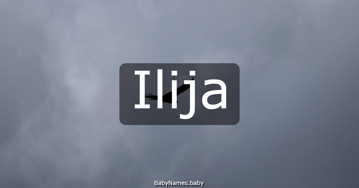 Ilija