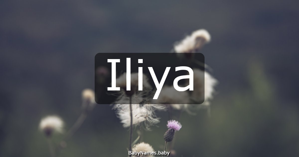 Iliya