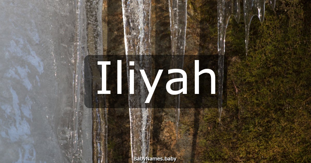 Iliyah