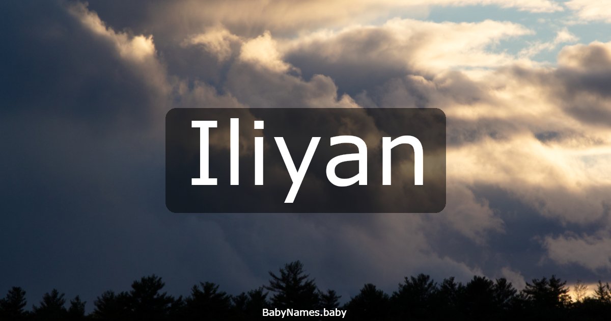 Iliyan