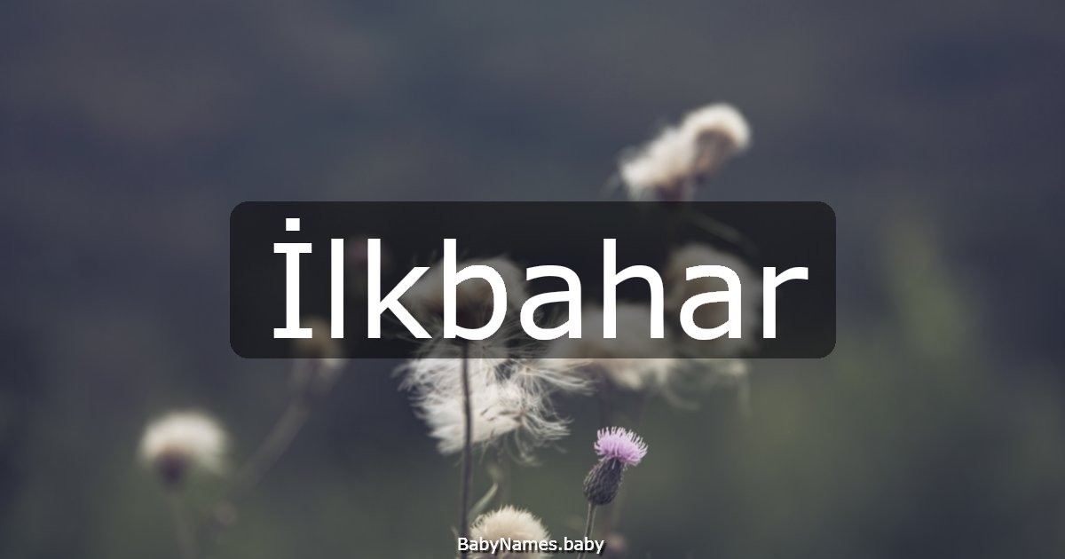 İlkbahar