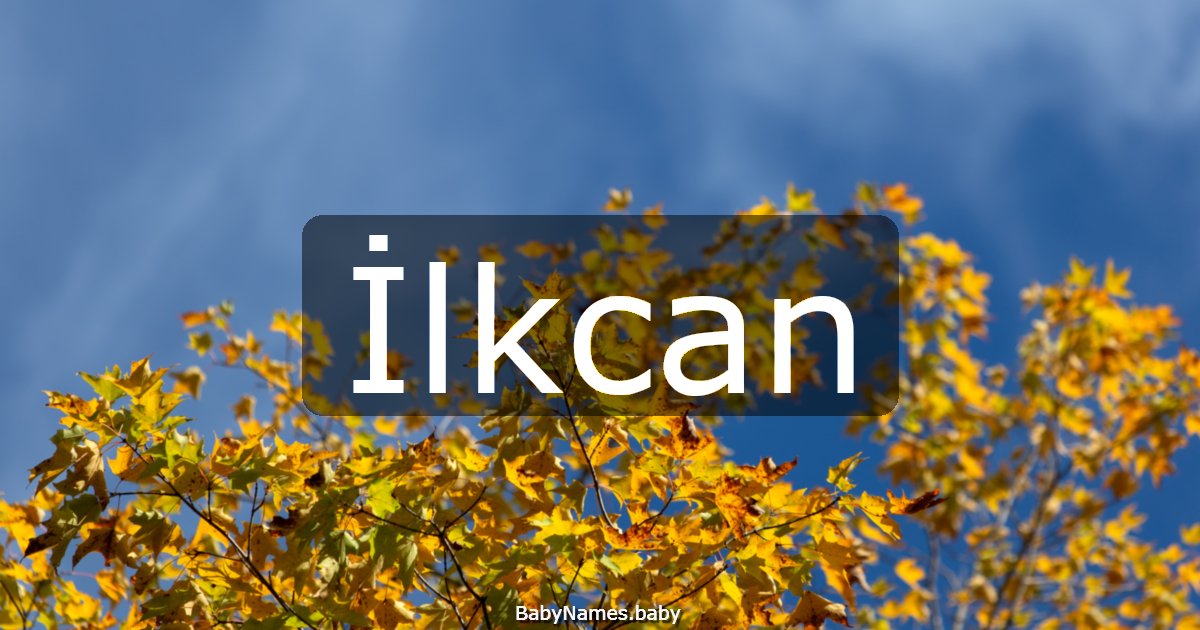 İlkcan
