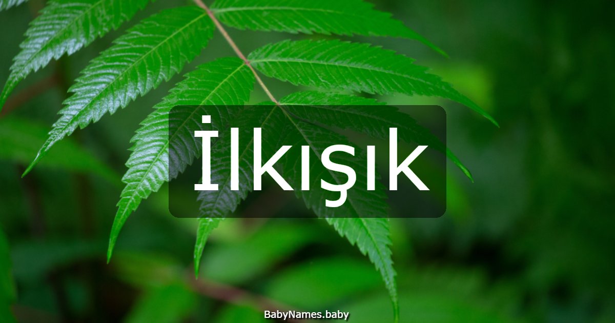İlkışık