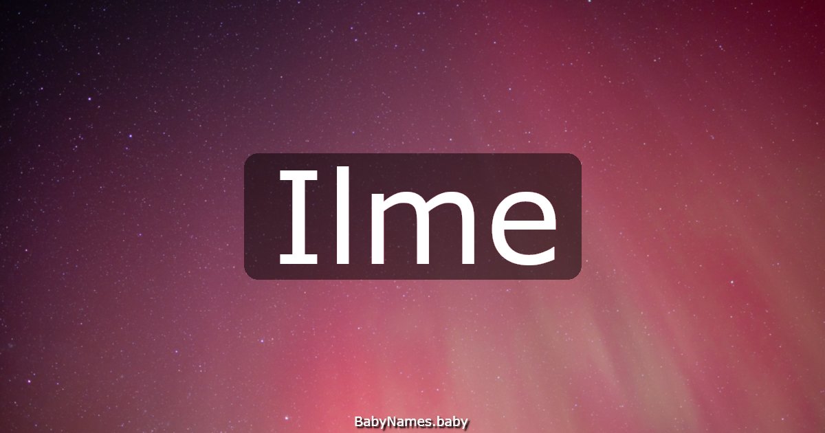 Ilme