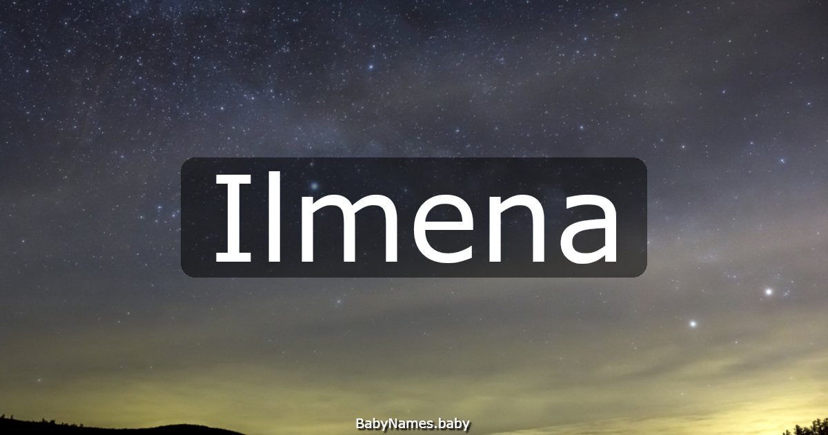 Ilmena