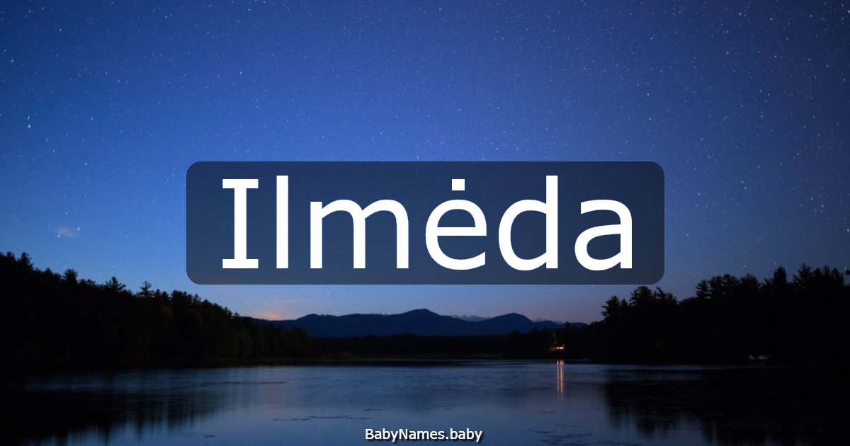 Ilmėda