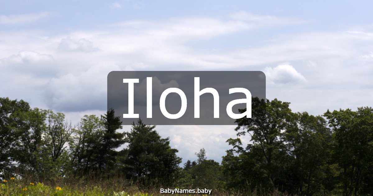 Iloha