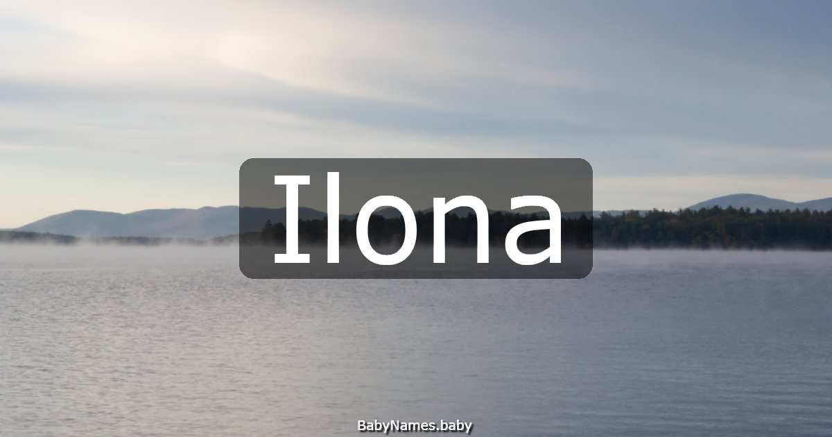 Ilona