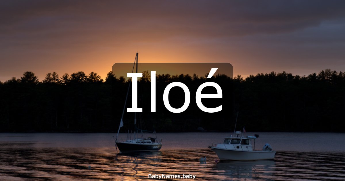Iloé
