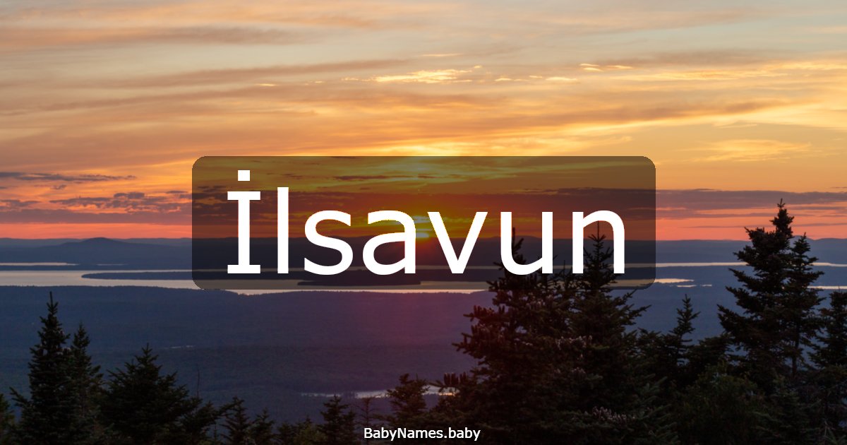 İlsavun