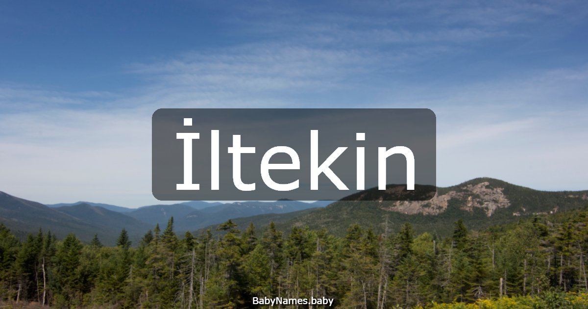 İltekin