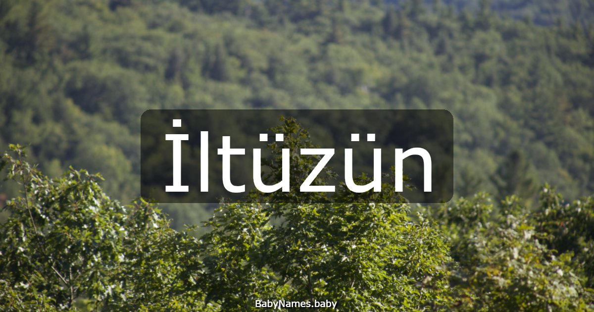 İltüzün