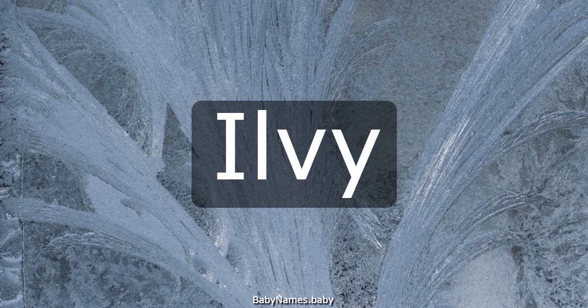 Ilvy