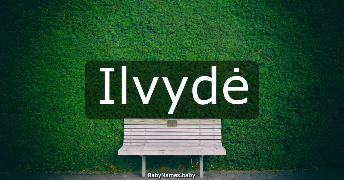 Ilvydė