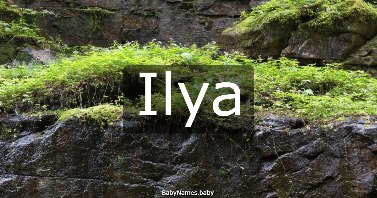 Ilya