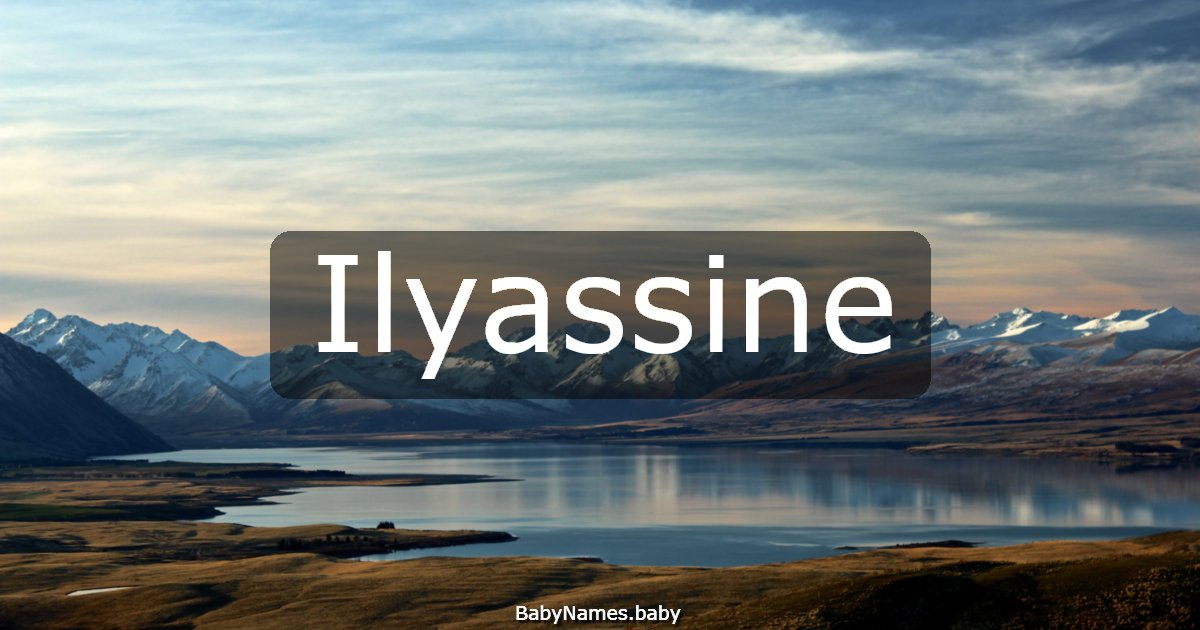 Ilyassine
