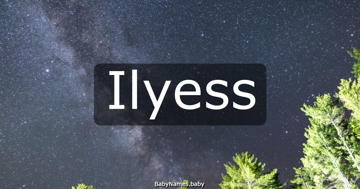 Ilyess