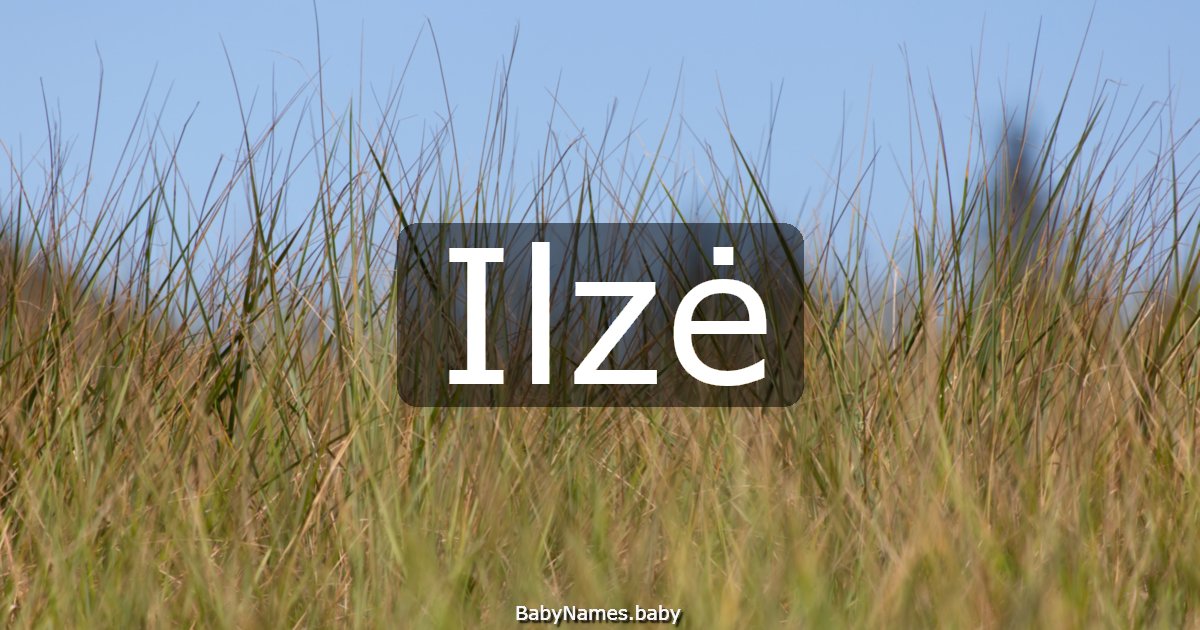 Ilzė
