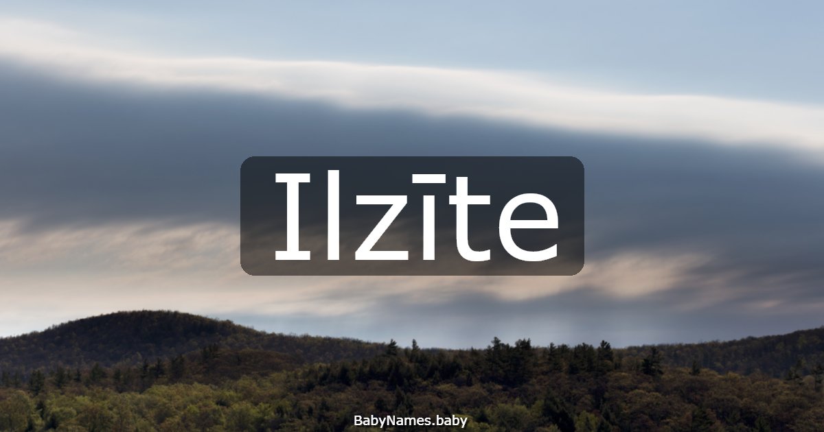Ilzīte
