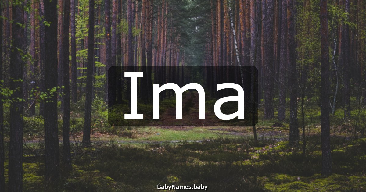 Ima