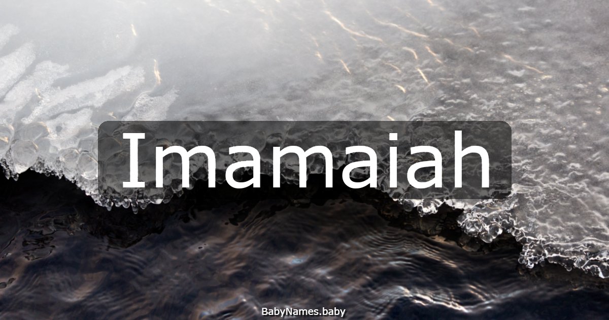 Imamaiah