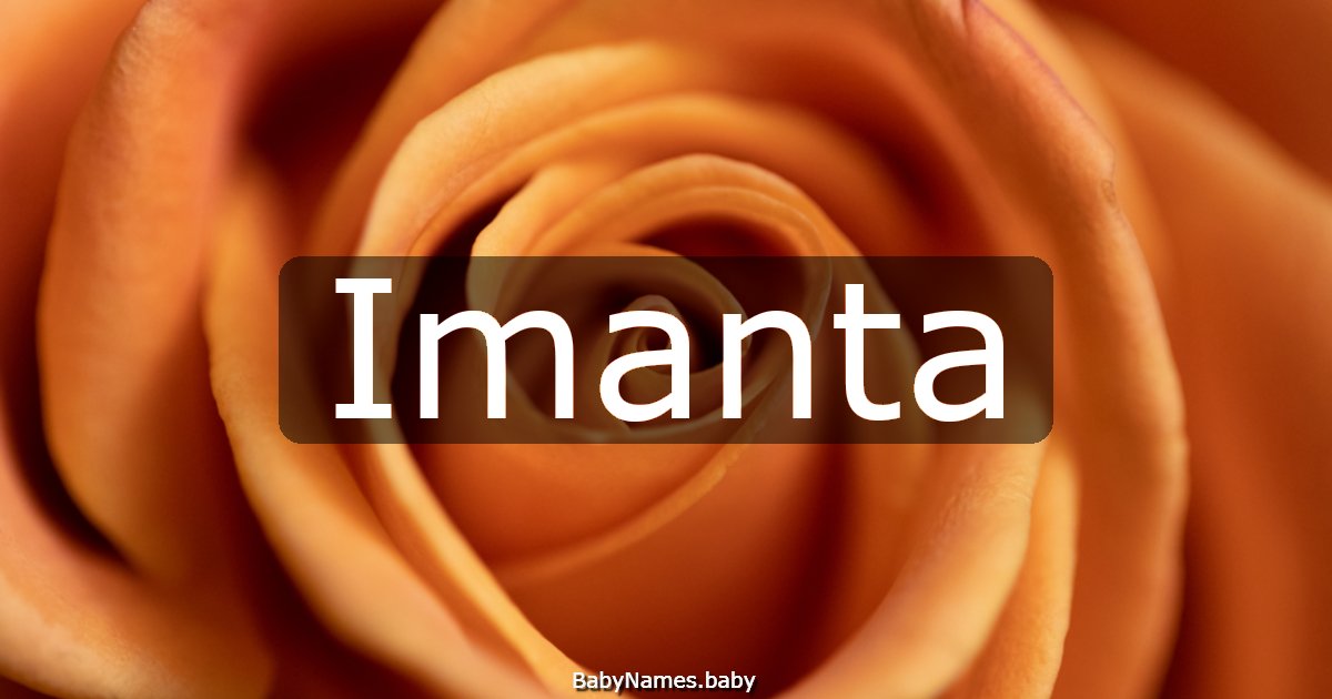 Imanta