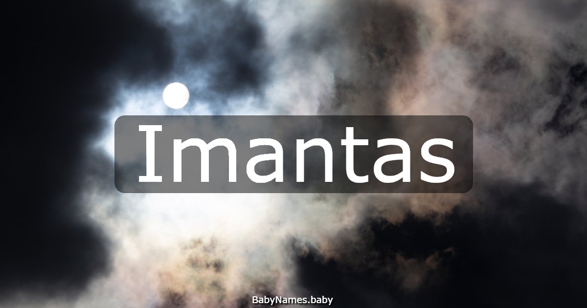 Imantas