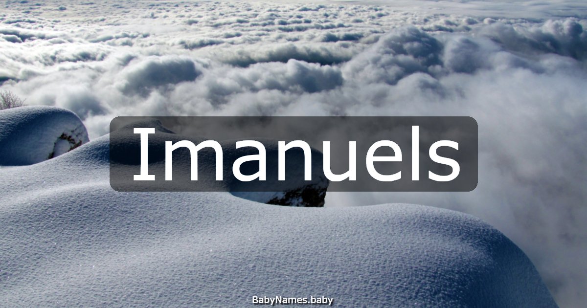 Imanuels