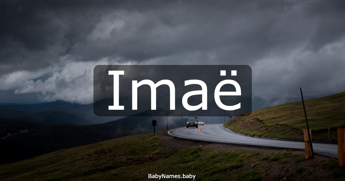 Imaë