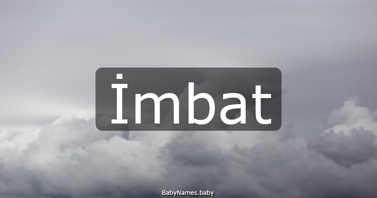 İmbat