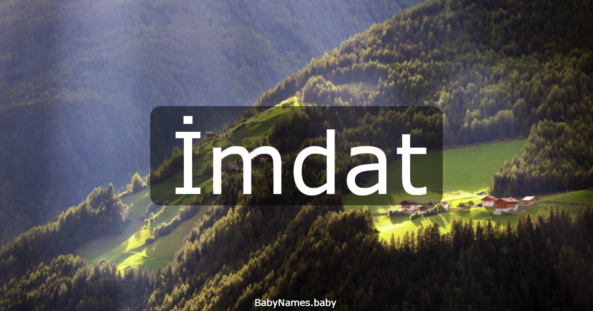 İmdat