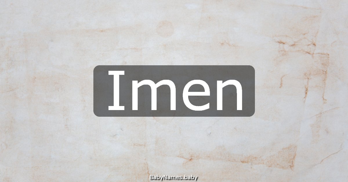 Imen