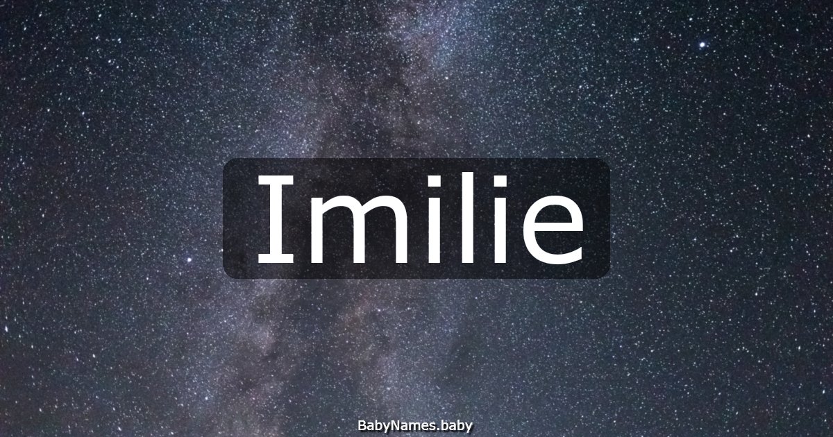 Imilie