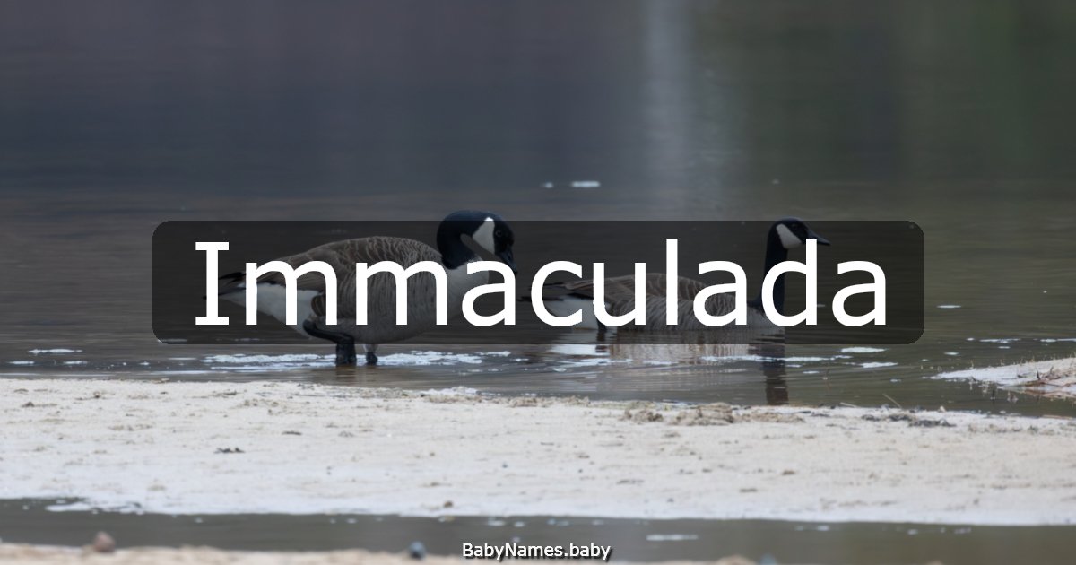 Immaculada