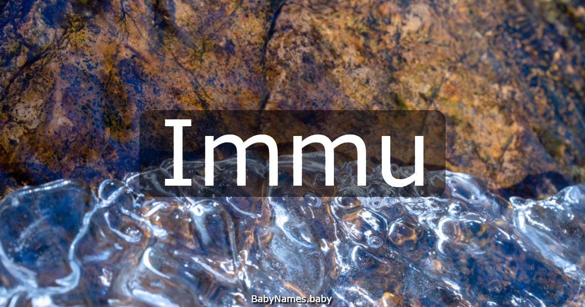 Immu