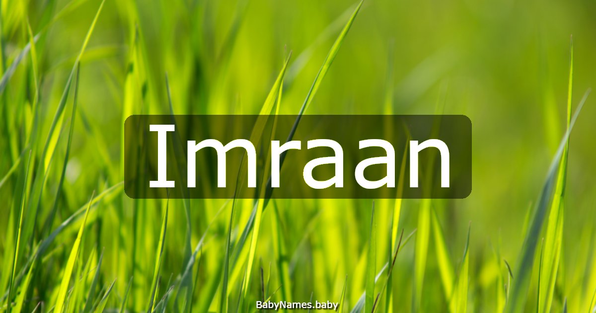 Imraan