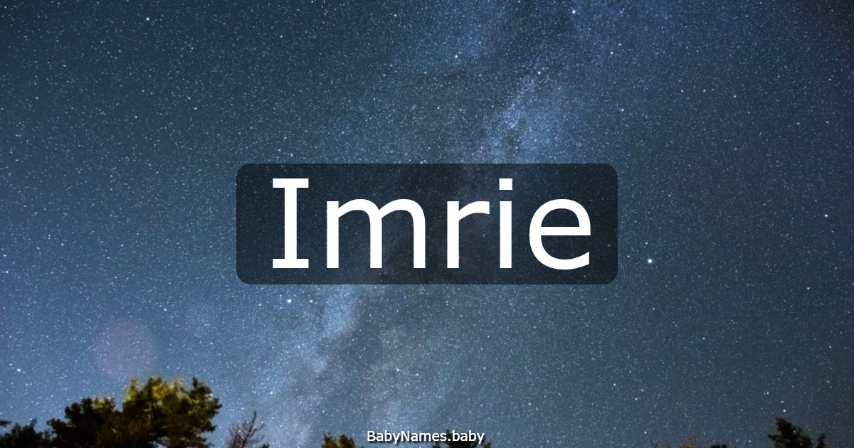 Imrie